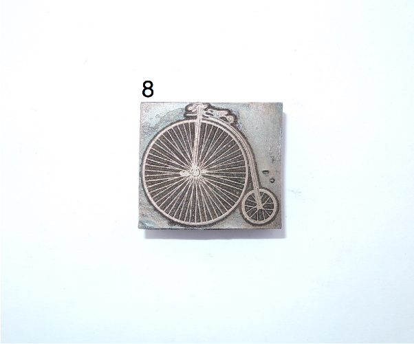 Large Blocks 8 - Penny Farthing